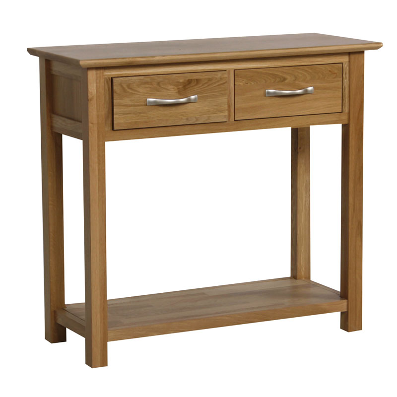 ຕາຕະລາງ Oak Console ທີ່ທັນສະໄຫມ